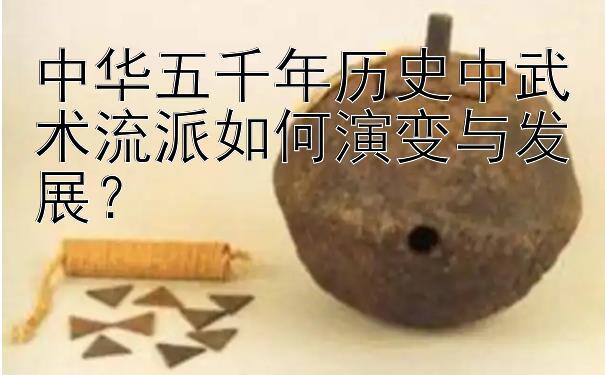 中华五千年历史中武术流派如何演变与发展？